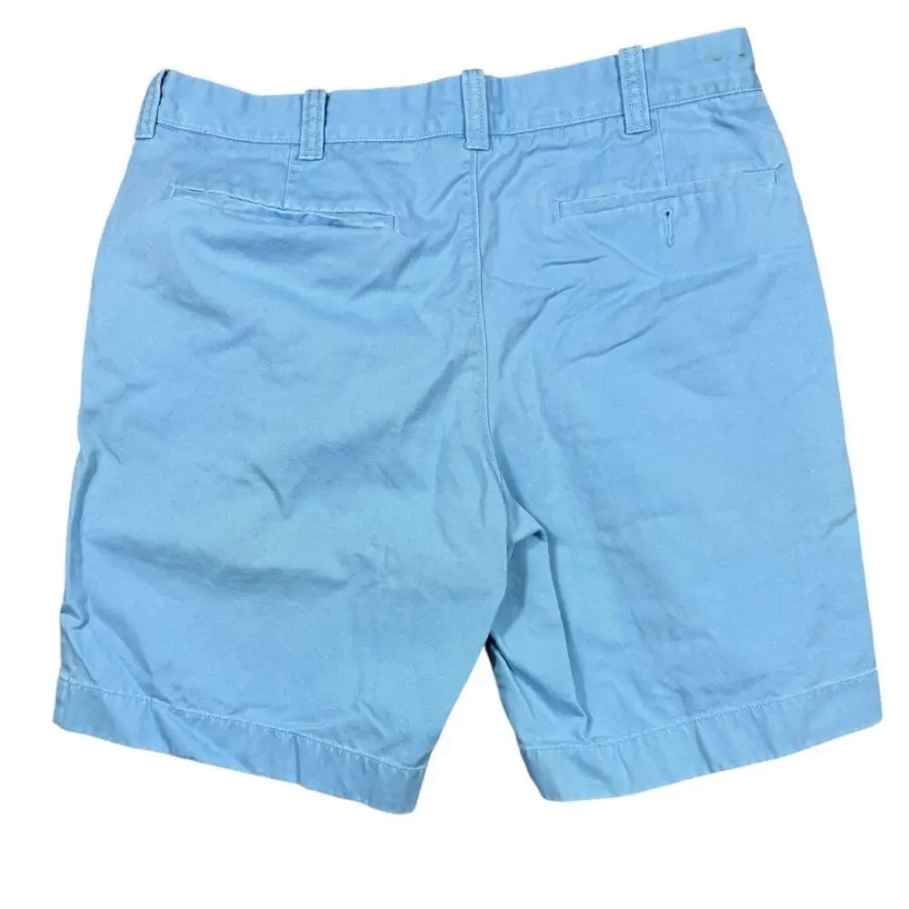 J.Crew Men’s Cotton Chino Shorts Blue Size 33